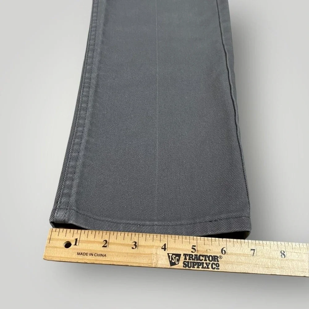 Vtg Levis 505 Jeans Mens 30x30 Gray Regular Fit‎ Straight Leg Denim Pants Casual
